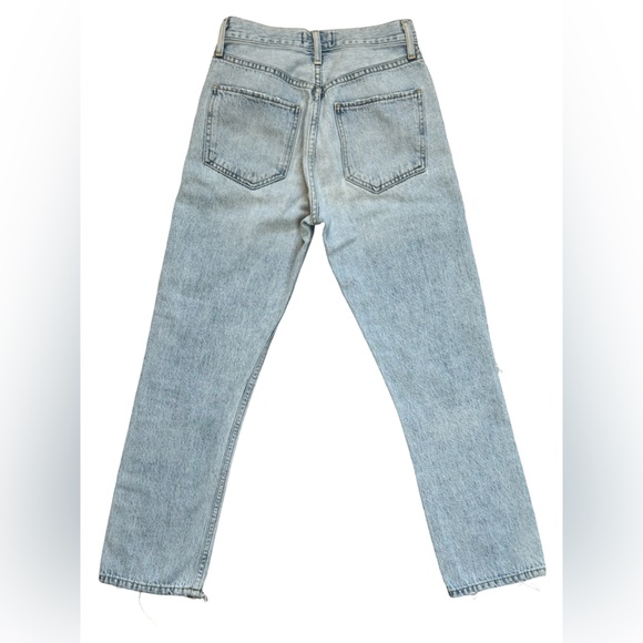 Agolde Riley High Rise Straight Crop - Picture 14 of 16